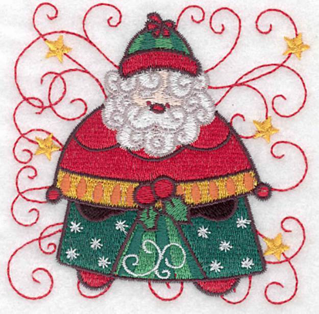 Picture of Santa G Machine Embroidery Design