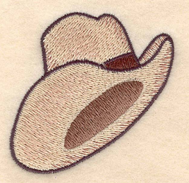 Picture of Cowboy Hat Machine Embroidery Design