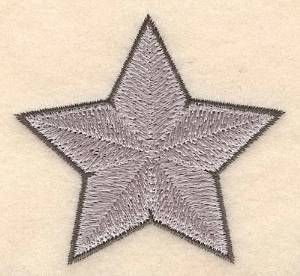 Picture of Sheriffs badge Machine Embroidery Design