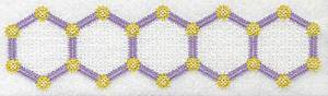 Picture of Hexagon Border Machine Embroidery Design