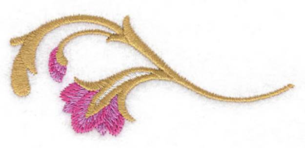 Picture of Flower D Machine Embroidery Design