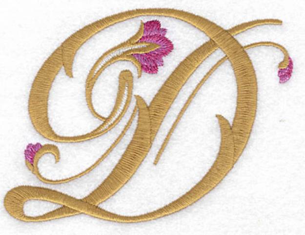 Picture of D Floral Machine Embroidery Design