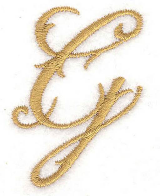 Picture of G Machine Embroidery Design