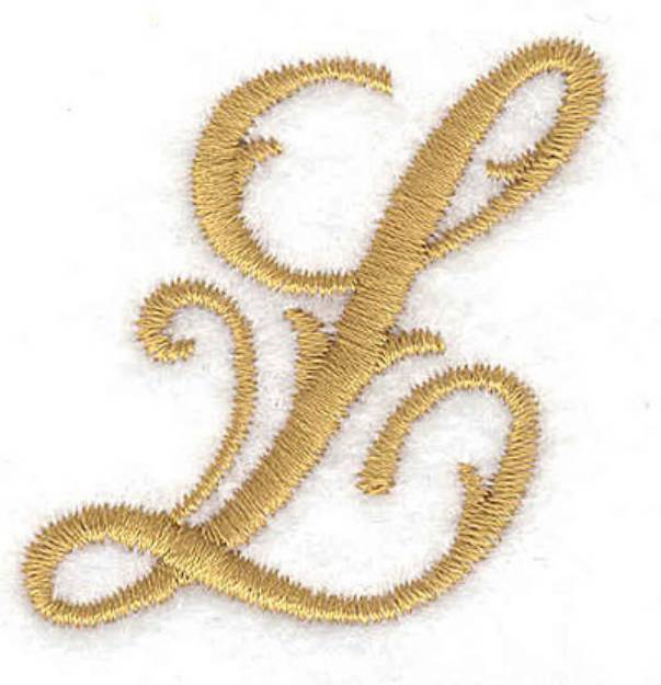 Picture of L Machine Embroidery Design
