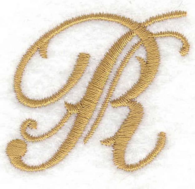 Picture of R Machine Embroidery Design