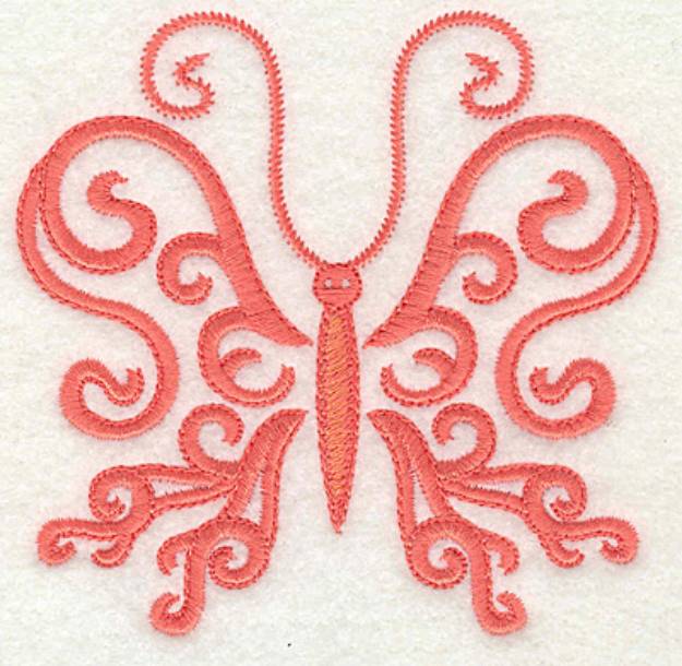 Picture of Butterfly Body Machine Embroidery Design