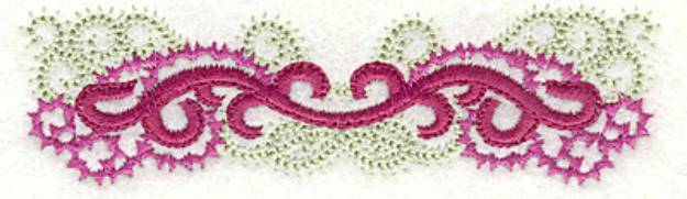 Picture of Curly Swirls Machine Embroidery Design