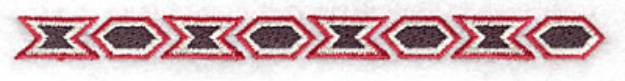 Picture of Patterned Border Machine Embroidery Design