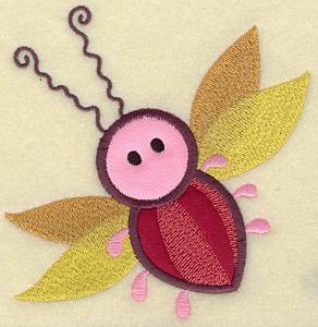 Picture of Insect Double Applique Machine Embroidery Design