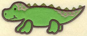 Picture of Alligator Applique Machine Embroidery Design