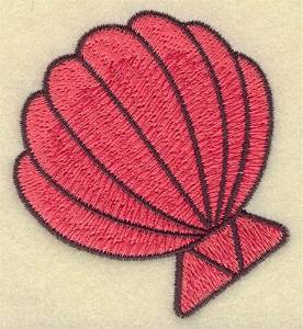 Picture of Seashell Machine Embroidery Design