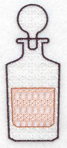 Picture of Decanter Machine Embroidery Design
