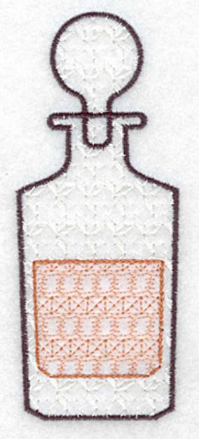 Picture of Decanter Machine Embroidery Design