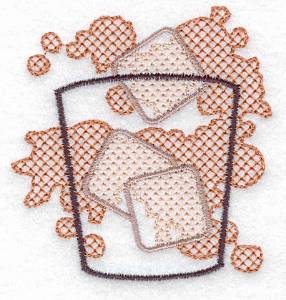 Picture of Glass & Ice Machine Embroidery Design