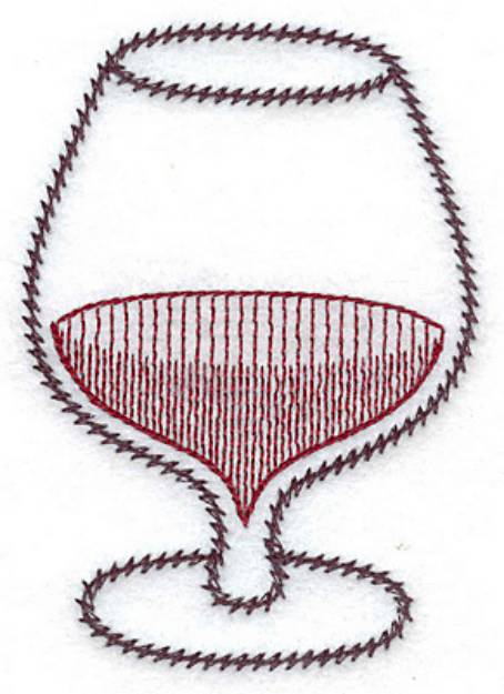 Picture of Snifter Machine Embroidery Design