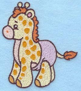 Picture of Baby Giraffe Machine Embroidery Design