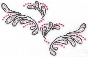 Picture of Splashes & Dots A Machine Embroidery Design