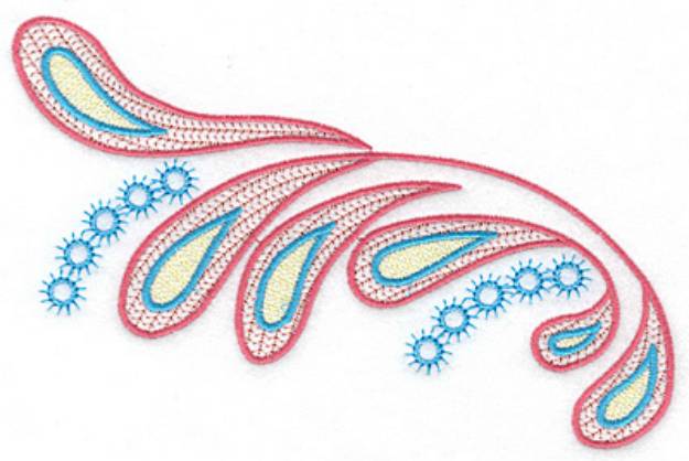 Picture of Splashes & Circles A Machine Embroidery Design