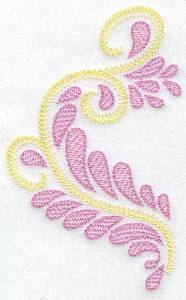 Picture of Splashes & Swirls A Machine Embroidery Design
