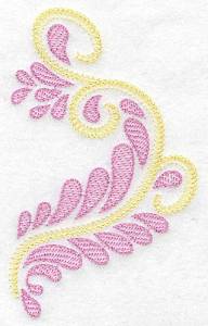 Picture of Splashes  & Swirls B Machine Embroidery Design
