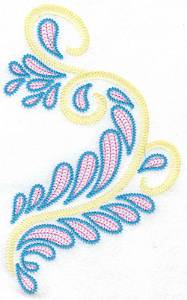 Picture of Splashes & Swirls B Machine Embroidery Design