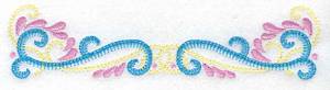 Picture of Double Swirl Machine Embroidery Design