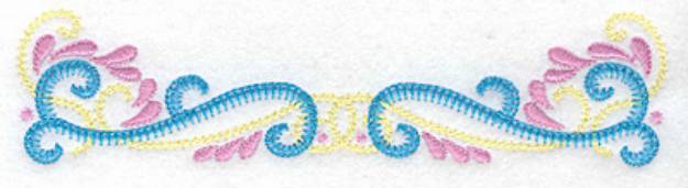 Picture of Double Swirl Machine Embroidery Design