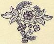 Picture of Large Bloom And Flowers Machine Embroidery Design