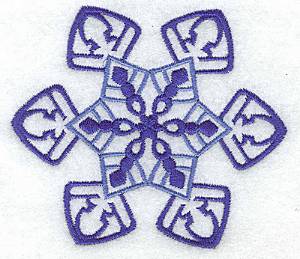 Picture of Snowflake 7 Machine Embroidery Design