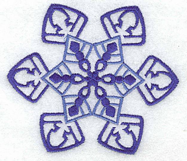 Picture of Snowflake 7 Machine Embroidery Design