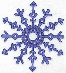 Picture of Snowflake 9 Large Machine Embroidery Design