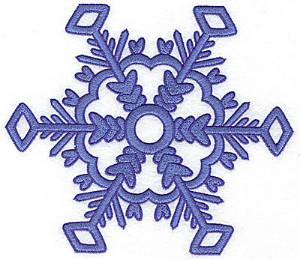 Picture of Snowflake 10 Large Machine Embroidery Design