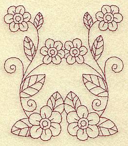 Picture of Violets Machine Embroidery Design