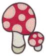 Picture of Toadstools Machine Embroidery Design