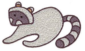 Picture of Racoon Machine Embroidery Design