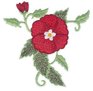 Picture of Poppy Machine Embroidery Design