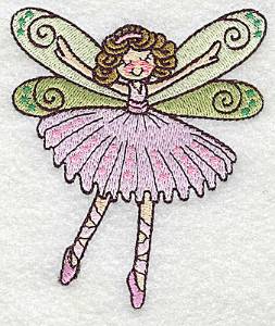Picture of Graceful Fairy Machine Embroidery Design