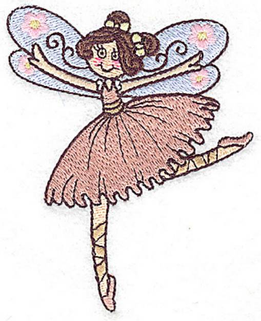 Picture of Fairy Dancer Machine Embroidery Design