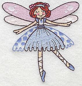 Picture of Fairy Ballet Machine Embroidery Design