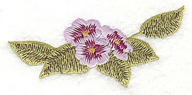 Picture of Blossom Trio Machine Embroidery Design