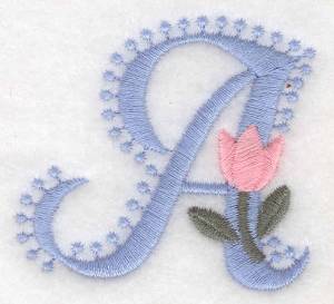 Picture of Fancy Floral A Machine Embroidery Design