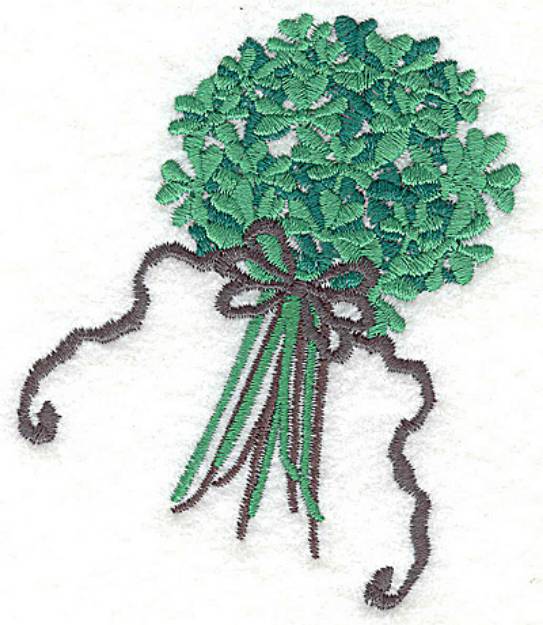 Picture of Shamrock Bouquet Machine Embroidery Design