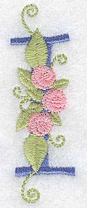 Picture of Monogram Flowers I Machine Embroidery Design