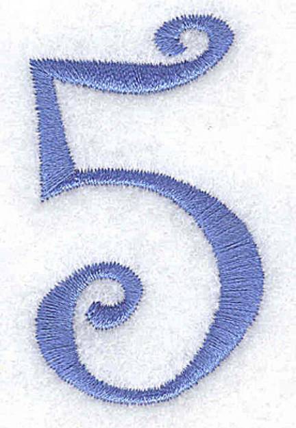 Picture of 5 Number Machine Embroidery Design