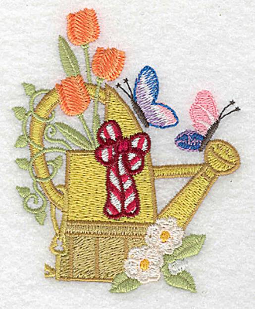 Picture of Spring Floral Machine Embroidery Design