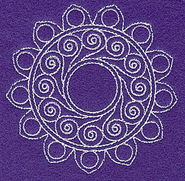 Picture of Rangoli Machine Embroidery Design
