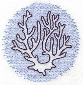 Picture of Coral Machine Embroidery Design