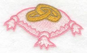 Picture of Ring Pillow Machine Embroidery Design