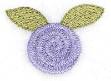 Picture of Lavender Rosebud Machine Embroidery Design