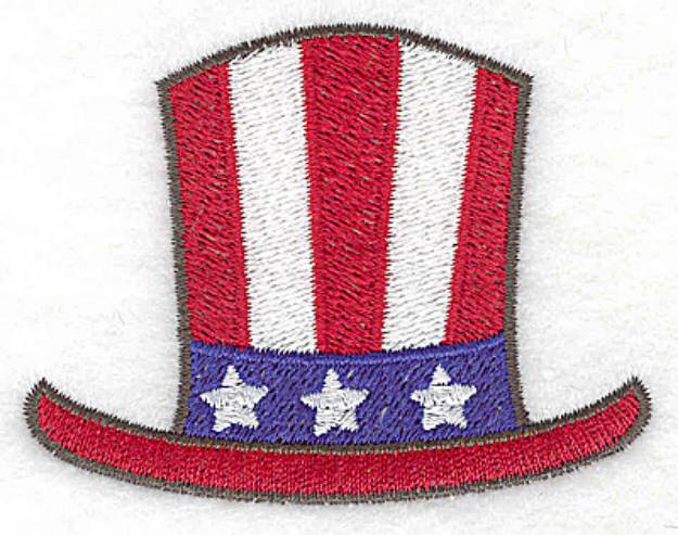 Picture of Uncle Sams Hat Machine Embroidery Design